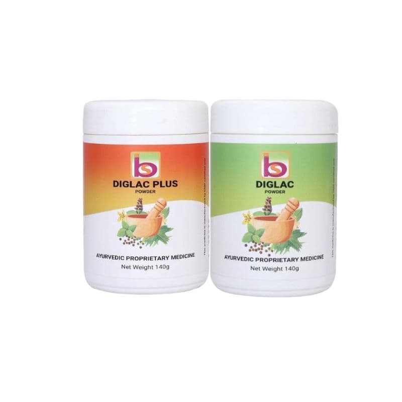 IBS Diglac and IBS Diglac Plus powders — IBS-C combo