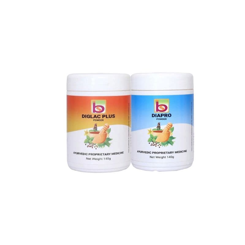 IBS Diapro and IBS Diglac Plus powders — IBS-C + Gastrocolic combo